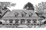 Ranch House Plan Front of Home - 060D-0279 - Shop House Plans and More