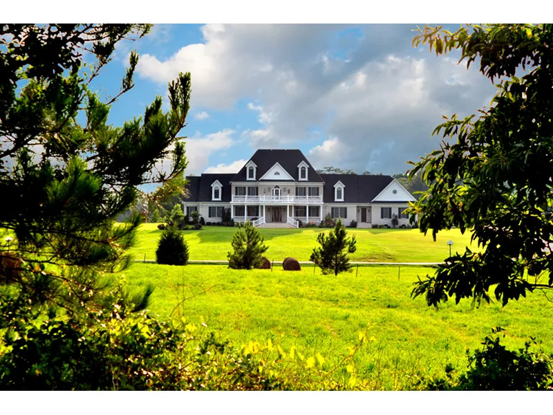 Luxury House Plan Front Photo 01 - 060D-0518 - Shop House Plans and More