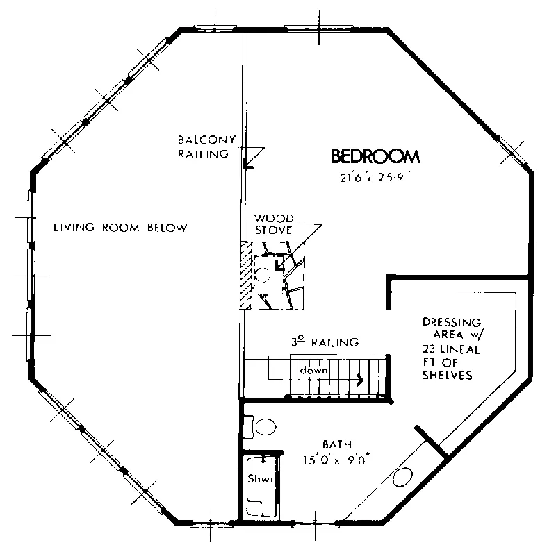 octagon house plans