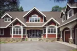 Craftsman House Plan Front Photo 01 - Brady Circle Luxury Home 072S-0001 - Search House Plans and More