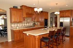 Arts & Crafts House Plan Kitchen Photo 02 - Annapolis Luxury Craftsman Home 072S-0002 - Search House Plans and More