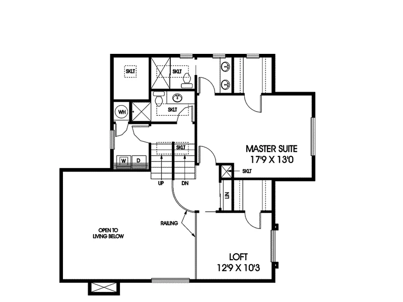 Walton Hill Bungalow Home Plan 085D-0551 - Shop House Plans and More