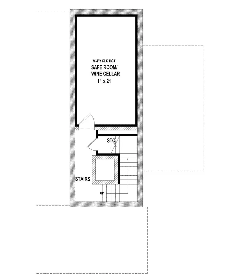 Country House Plan Basement Floor - 087D-1722 - Shop House Plans and More