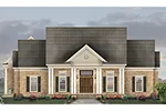 Luxury House Plan Front of Home - 087D-1771 - Shop House Plans and More
