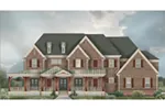 Early American House Plan Front of House 087S-0352