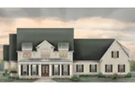 Plantation House Plan Front of House 087S-0370