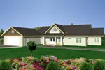 Vacation House Plan Front of Home - 088D-0420 - Shop House Plans and More