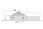 Vacation House Plan Left Elevation - 088D-0420 - Shop House Plans and More