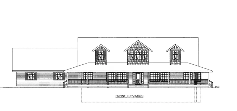 Luxury House Plan Front Elevation - 088D-0445 - Shop House Plans and More
