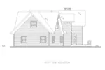 Country French House Plan Right Elevation - 088D-0614 - Shop House Plans and More