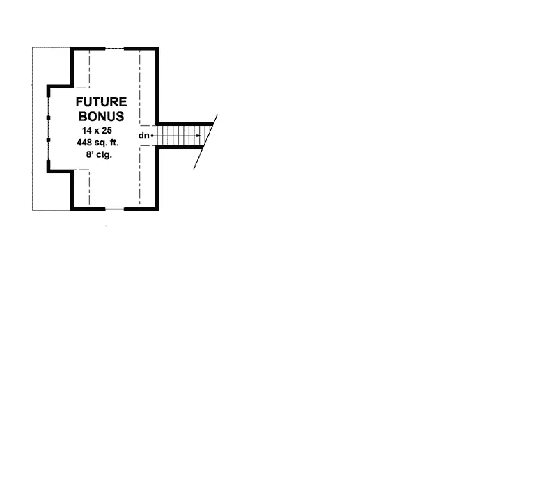 Vacation House Plan Second Floor - 091D-0507 - Shop House Plans and More