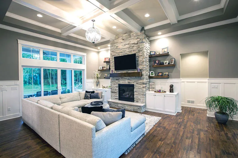 Southern House Plan Great Room Photo 01 - 091D-0509 - Shop House Plans and More