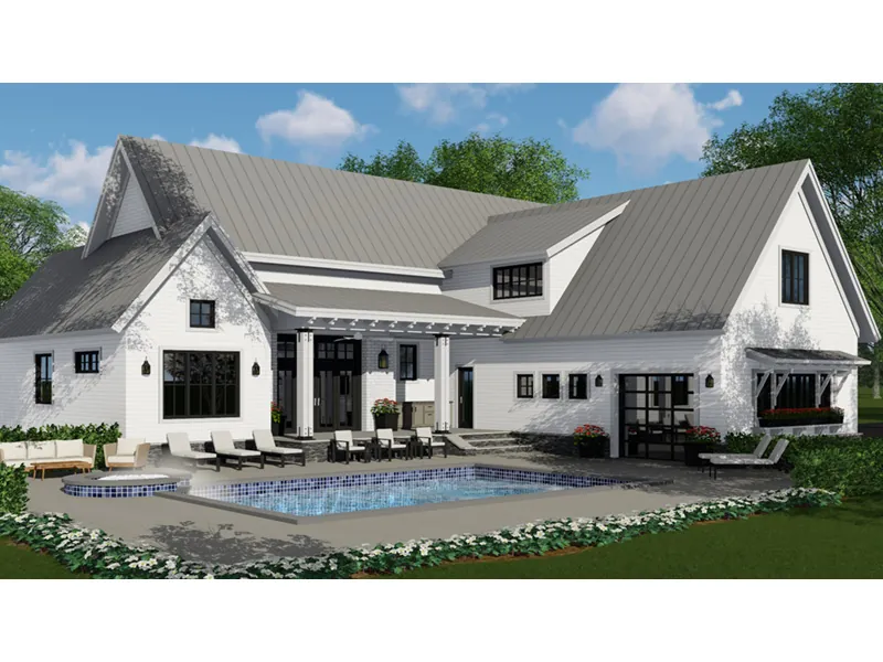 Southern House Plan Rear Photo 06 - 091D-0509 - Shop House Plans and More