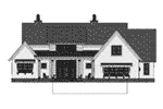 Modern Farmhouse Plan Front Elevation - 091D-0510 - Shop House Plans and More