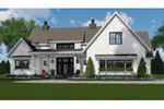 Modern Farmhouse Plan Front of Home - 091D-0510 - Shop House Plans and More