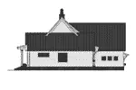 Modern Farmhouse Plan Left Elevation - 091D-0510 - Shop House Plans and More