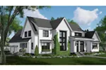Prairie House Plan Front Photo 01 - 091D-0515 - Shop House Plans and More