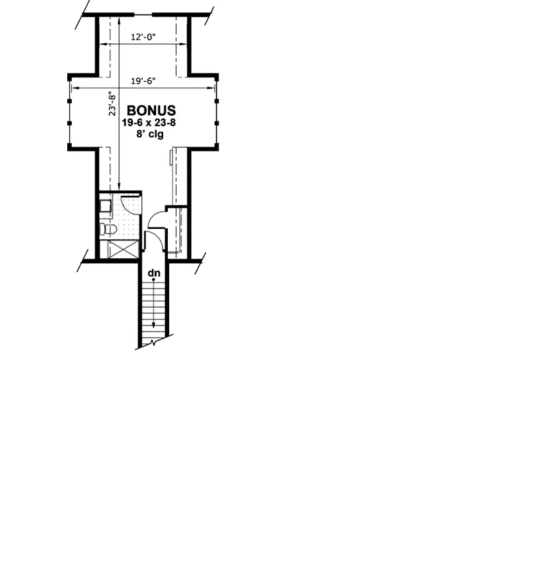 Florida House Plan Second Floor - 091D-0516 - Shop House Plans and More