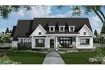 Florida House Plan Front of Home - 091D-0516 - Shop House Plans and More