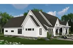 Craftsman House Plan Side View Photo - Ellis Hill Modern Farmhouse 091D-0517 - Search House Plans and More