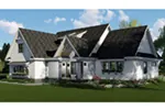 Arts & Crafts House Plan Side View Photo 01 - 091D-0522 - Shop House Plans and More