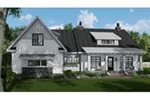 Prairie House Plan Front of Home - 091D-0524 - Shop House Plans and More