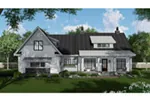 Prairie House Plan Front Photo 01 - 091D-0524 - Shop House Plans and More