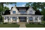 Lowcountry House Plan Front of Home - Southern Comfort Farmhouse 091D-0528 - Shop House Plans and More