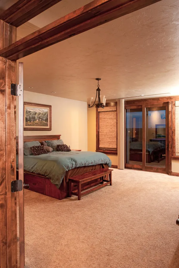 Traditional House Plan Bedroom Photo 01 - Graham Farm Country Home 101D-0041 - Search House Plans and More