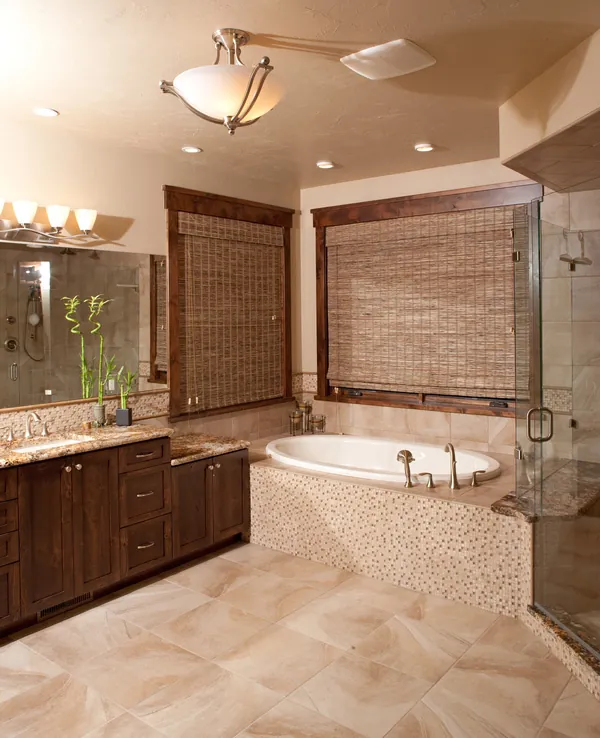 Traditional House Plan Master Bathroom Photo 01 - Graham Farm Country Home 101D-0041 - Search House Plans and More