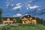 Mountain House Plan Front of Home - Caledonia Luxury Home 101D-0046 - Search House Plans and More