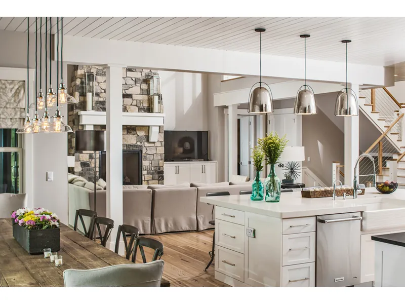 Vacation House Plan Kitchen Photo 03 - Murphy Bend Luxury Home 101D-0050 - Shop House Plans and More