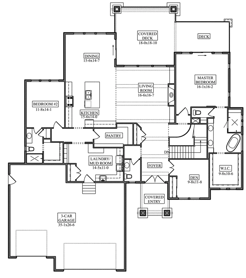 Plan 101D-0141 - Shop House Plans and More