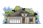 Ranch House Plan Front of Home - Lonato Sunbelt Ranch Home 116D-0031 - Shop House Plans and More