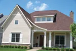 European House Plan Front of Home - Lariat European Home 119D-0001 - Shop House Plans and More