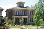 Italian House Plan Front of Home - Helmsdale Neoclassical Home 119D-0003 - Search House Plans and More