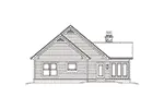 Traditional House Plan Rear Elevation - Paige Country Cottage Home 121D-0016 - Shop House Plans and More
