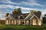 Country House Plan Front of Home - Andrea Shingle Craftsman Home 121D-0043 - Search House Plans and More