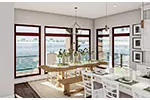 Lake House Plan Dining Room Photo 01 - 123D-0168 - Shop House Plans and More