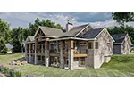 Lake House Plan Side View Photo - 123D-0168 - Shop House Plans and More