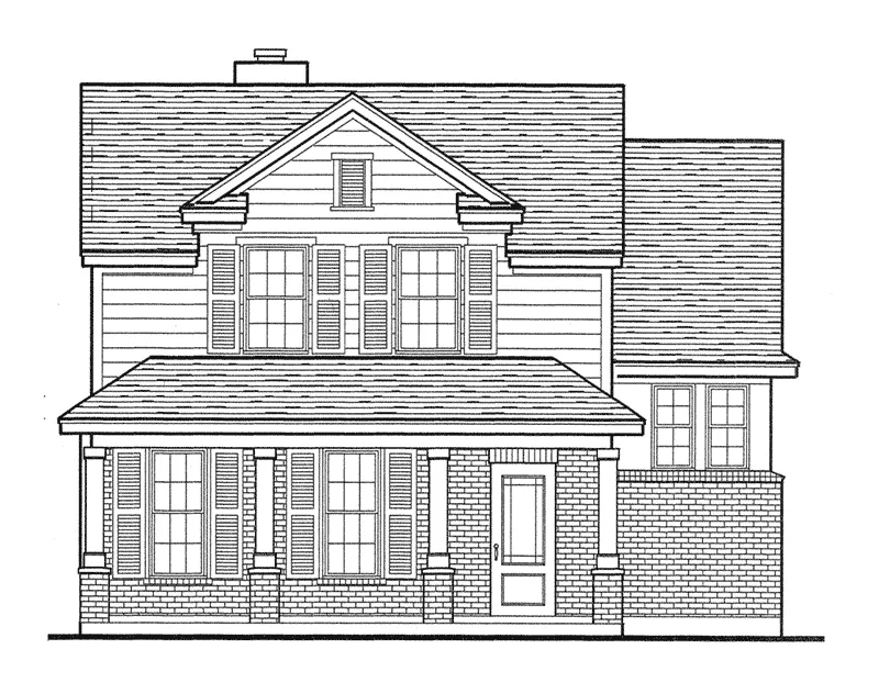 Country House Plan Front Elevation - Pattyanna Country Home 137D-0007 - Shop House Plans and More
