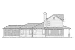 Country House Plan Left Elevation - Pattyanna Country Home 137D-0007 - Shop House Plans and More