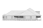 Farmhouse Plan Left Elevation - Thistle Mill Southern Home 141D-0040 - Shop House Plans and More