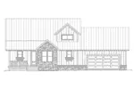 Arts & Crafts House Plan Front Elevation - 141D-0145 - Shop House Plans and More