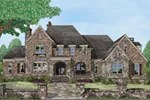 Luxury House Plan Front of House 149D-0002