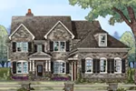 Country French House Plan Front of House 149D-0003
