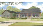 Craftsman House Plan Front of House 155D-0004
