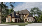 European House Plan Front of House 155D-0007