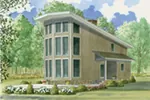Vacation House Plan Front of Home - Flyaway Retreat Vacation Home 155D-0011 - Search House Plans and More
