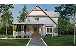 Rustic House Plan Front of House 155D-0016